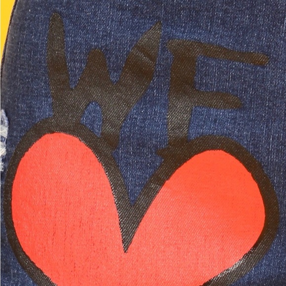 Deminland | Karl Paint One Medium Blue Skinny Jeans - Picture 5 of 5